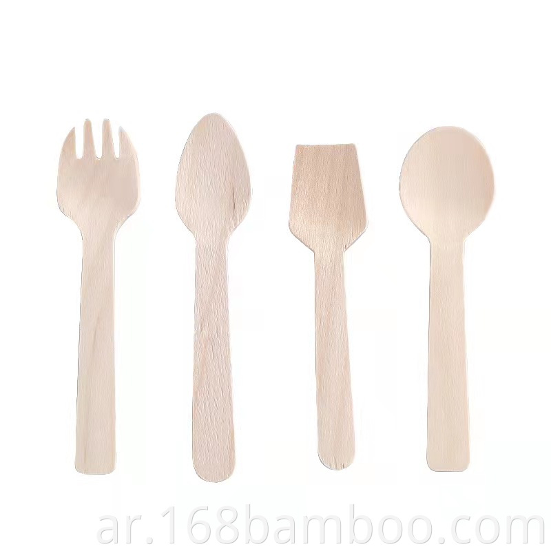 Wooden cutlery 